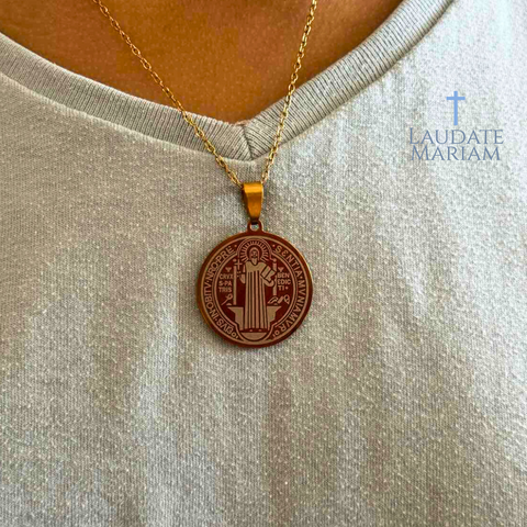 St. Benedict Medal Necklace for Women – Powerful Catholic Protection