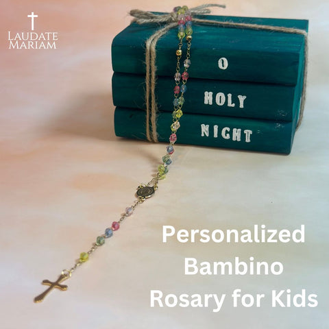 Personalized Bambino Rosary for Kids