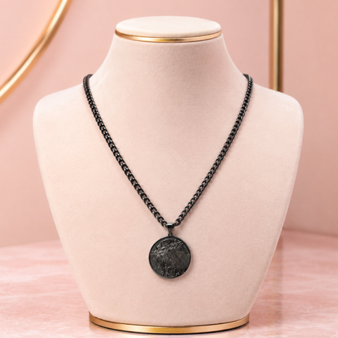 Personalized Jesus Crown of Thorns Pendant Necklace