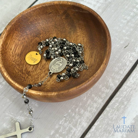 Our Lady of Guadalupe Rosary - Personalized with Your Name