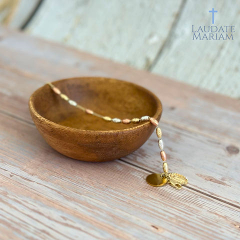 Personalized Our Lady of Guadalupe Bracelet