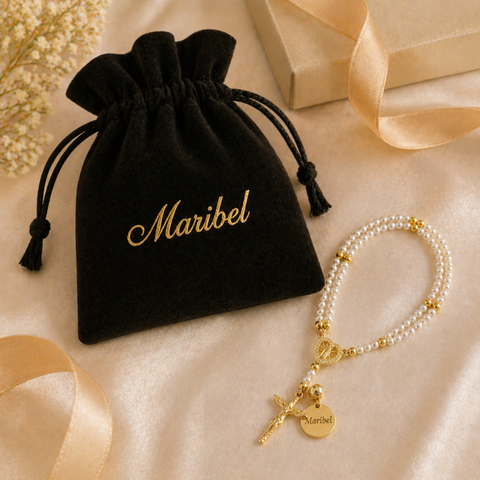 Personalized Our Lady of Grace Magnetic Heart Bracelet