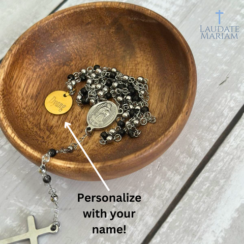Our Lady of Guadalupe Rosary - Personalized with Your Name