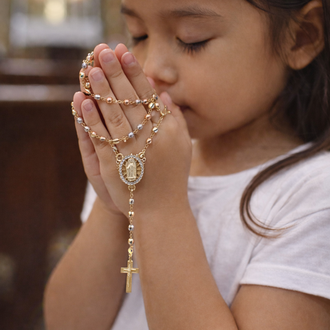 Personalized Bambino Rosary for Kids