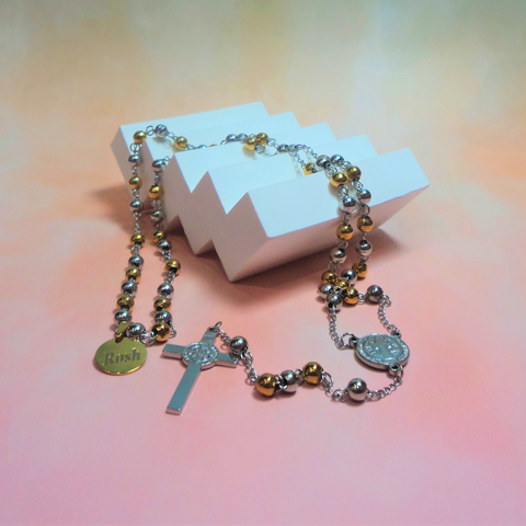 Personalized St. Benedict Rosary (Lightweight Edition)
