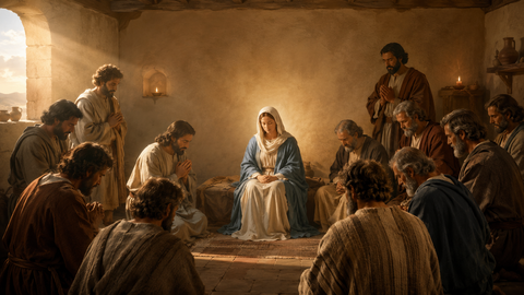 Mary in the Upper Room: How Our Lady Prepared the Apostles for Pentecost