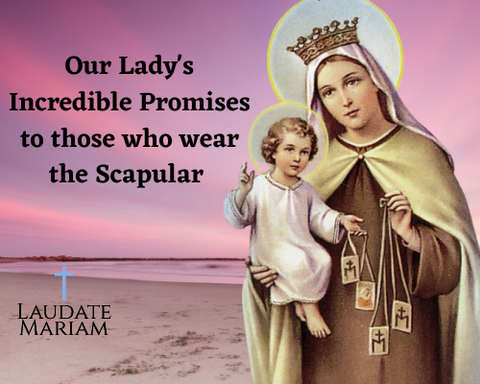 Our Lady's Promises to those who wear the Scapular