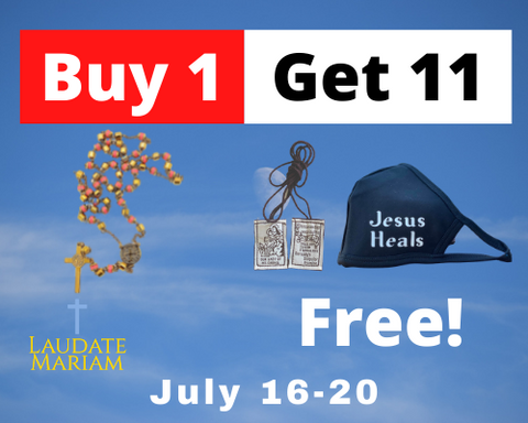 Buy a Rosary and Get 11 Items Free!