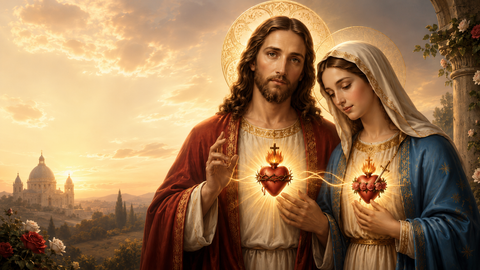 Two Hearts, One Love: The Sacred Heart of Jesus and the Immaculate Heart of Mary