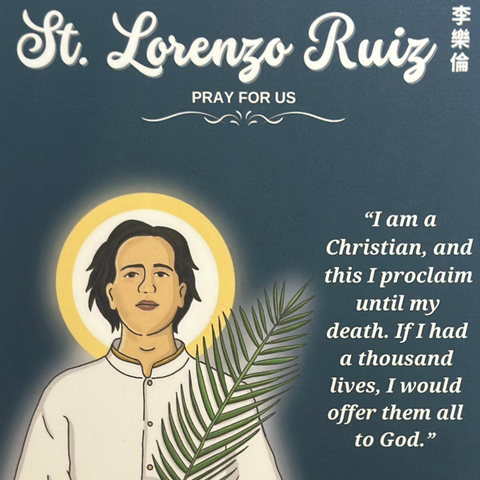 Special Prayer to St. Lorenzo Ruiz