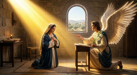 The Annunciation as Seen by Catholic Mystics: Entering the Silence of Nazareth