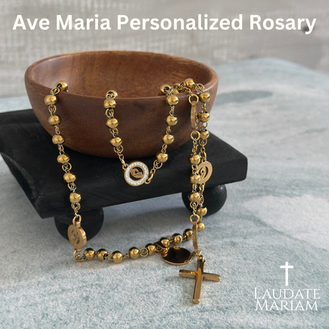 Ave Maria Personalized Rosary