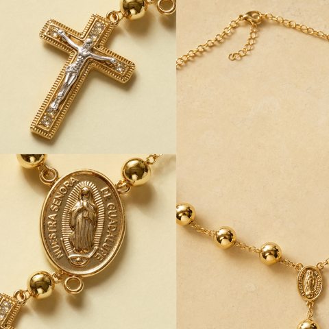 Nuestra Señora de Guadalupe Catholic Necklace