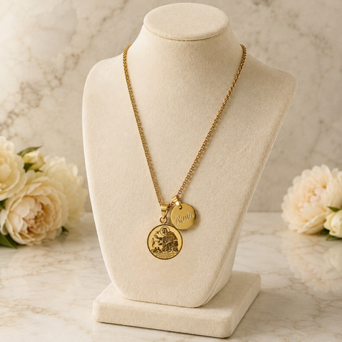St. Francis of Assisi Personalized Necklace