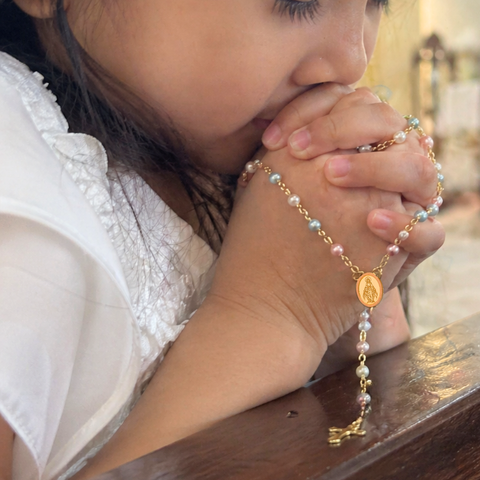 Personalized Bambino Rosary for Kids