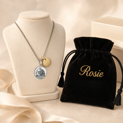 St. Francis of Assisi Personalized Necklace