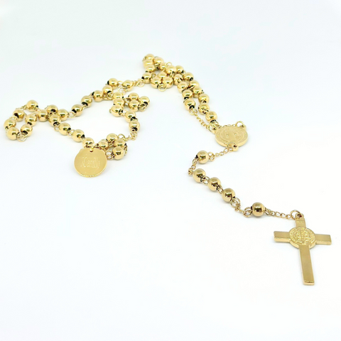 Personalized St. Benedict Rosary (Lightweight Edition)