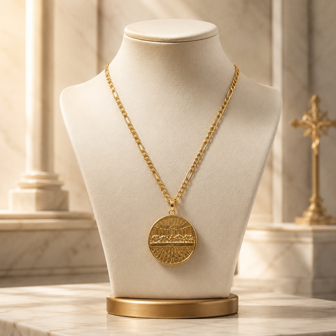 Personalized The Last Supper Pendant Necklace