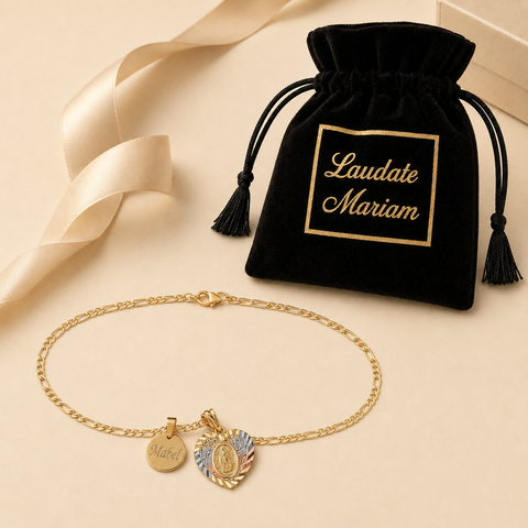 Personalized Gratia Heart Shaped Necklace