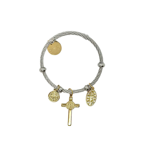 Alex and ani 2025 miraculous medal bracelet